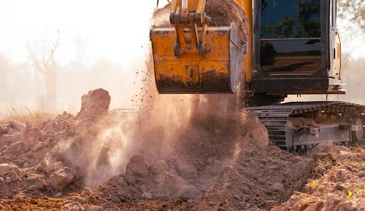 Excavating